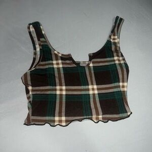 Camo crop top